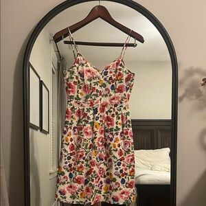 Floral Spaghetti Strap Dress